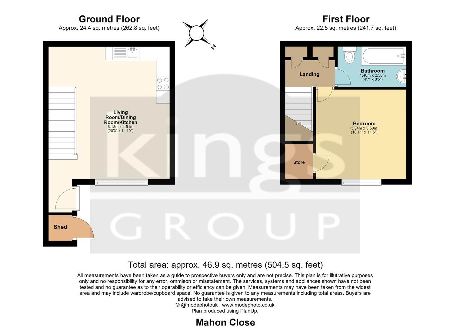 Mahon Close, Enfield floorplan
