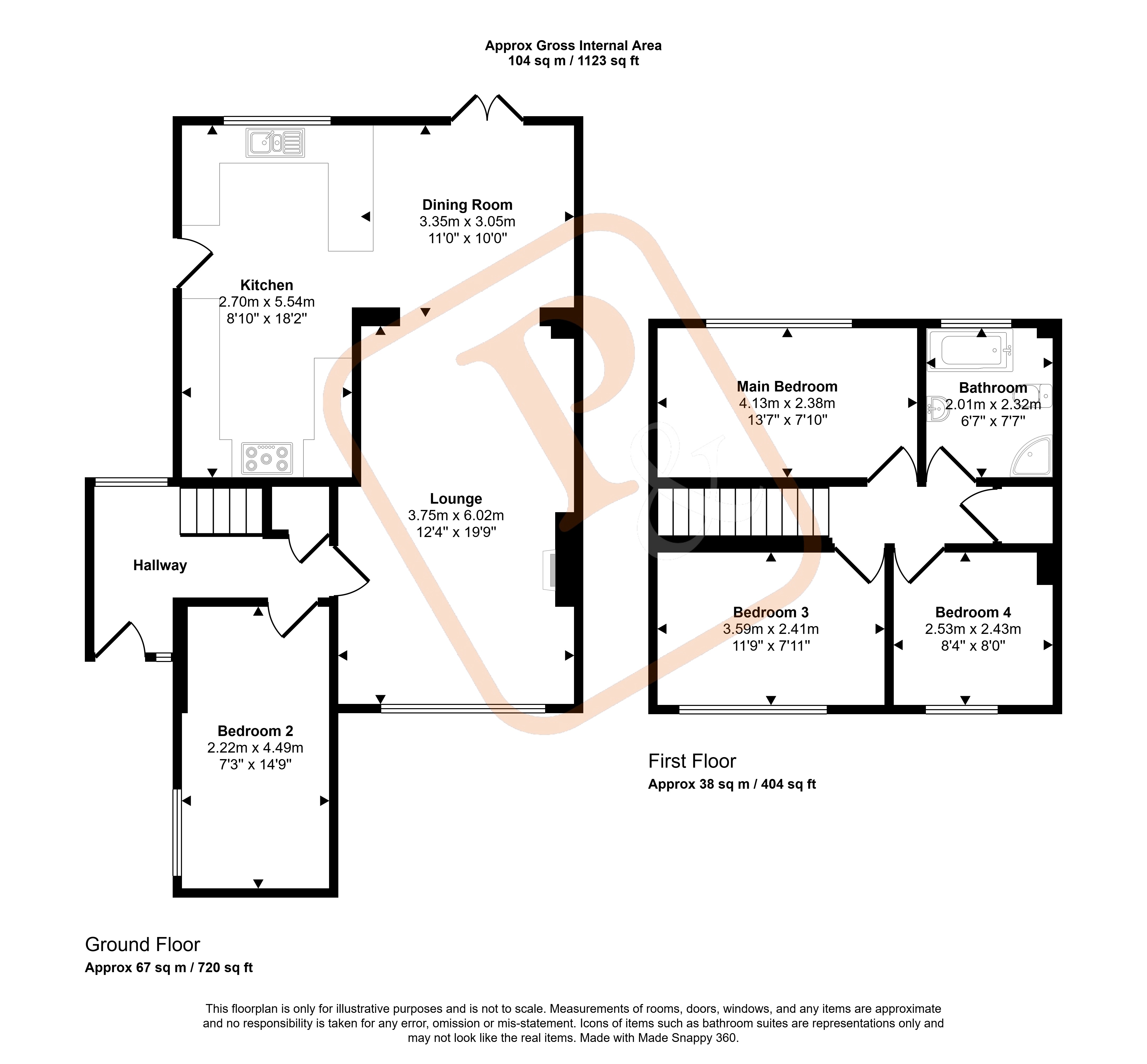 21, Spring Chase, Colchester floorplan