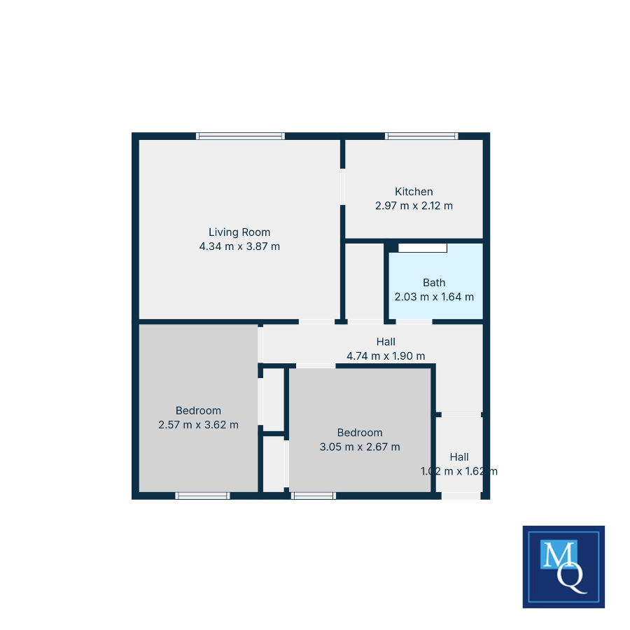 8, Blenheim Court, Stepps, Glasgow floorplan