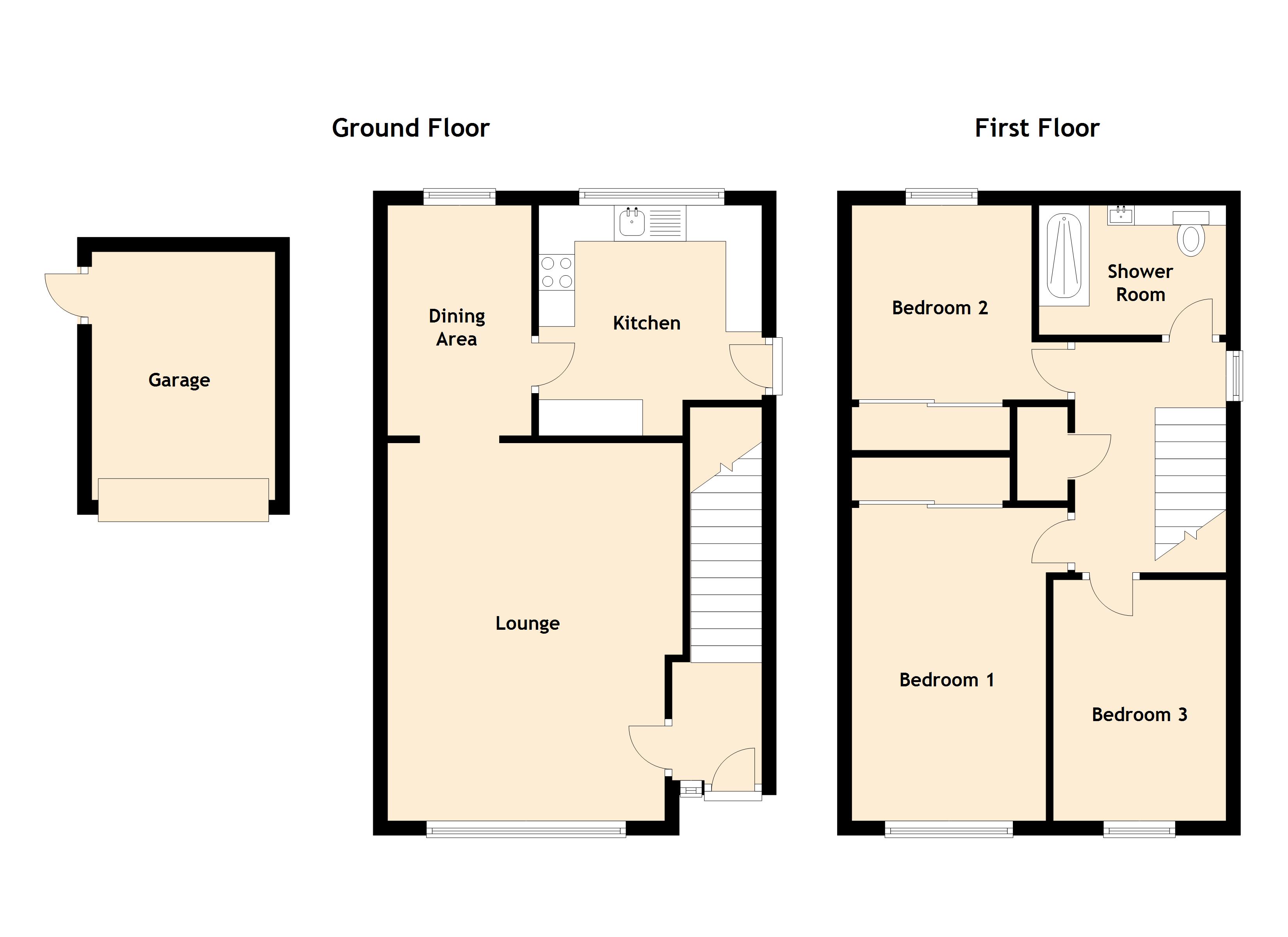 3 Bedrooms Villa for sale in Nevis Crescent, Alloa FK10