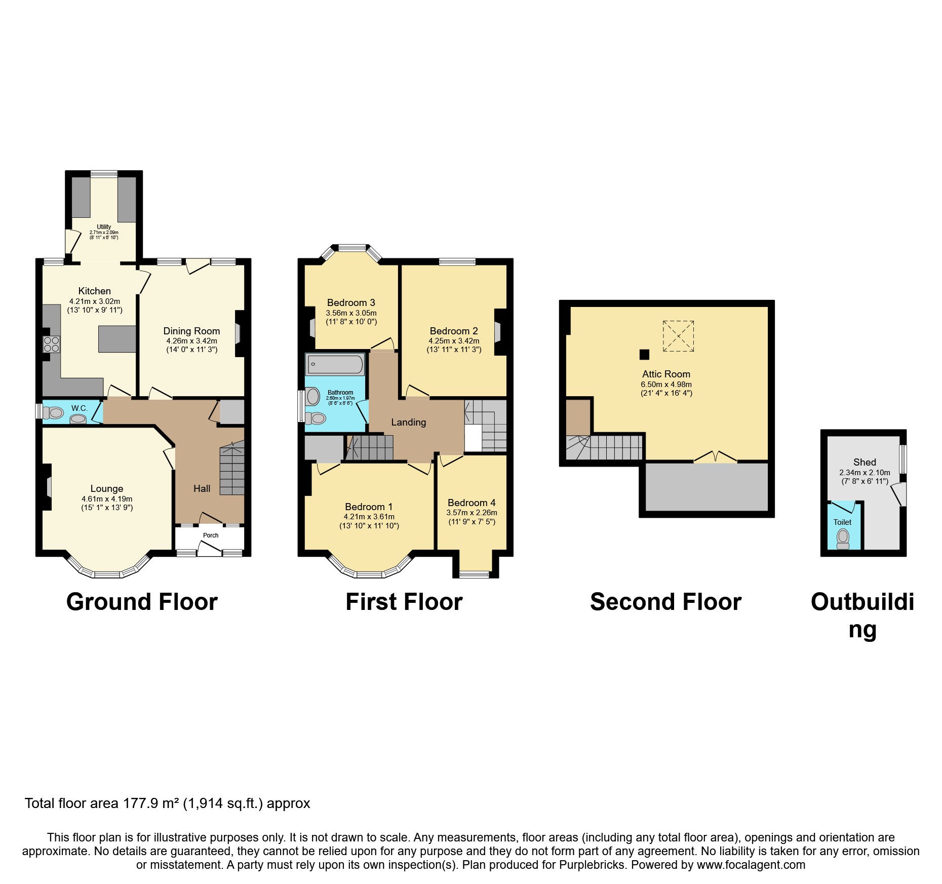 9, Palmerston Road, Wallasey floorplan