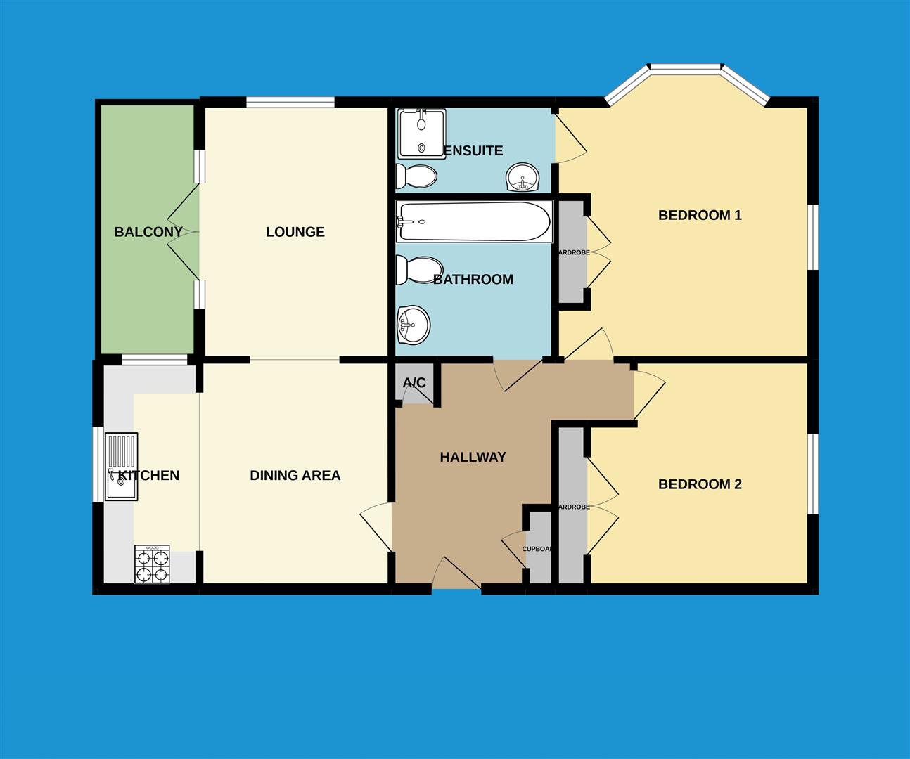 10, The Beeches, Launceston floorplan