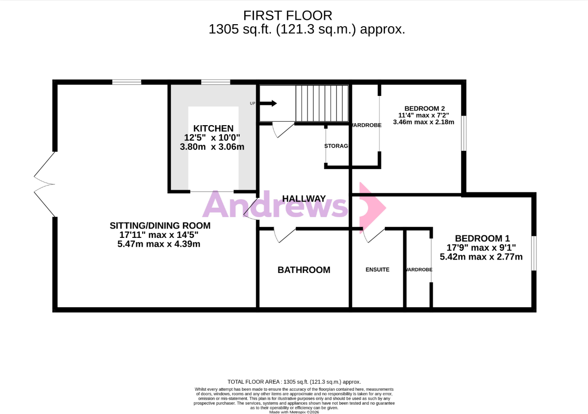 Flat 4, Milham Place, 31, Jack Straws Lane, Oxford floorplan