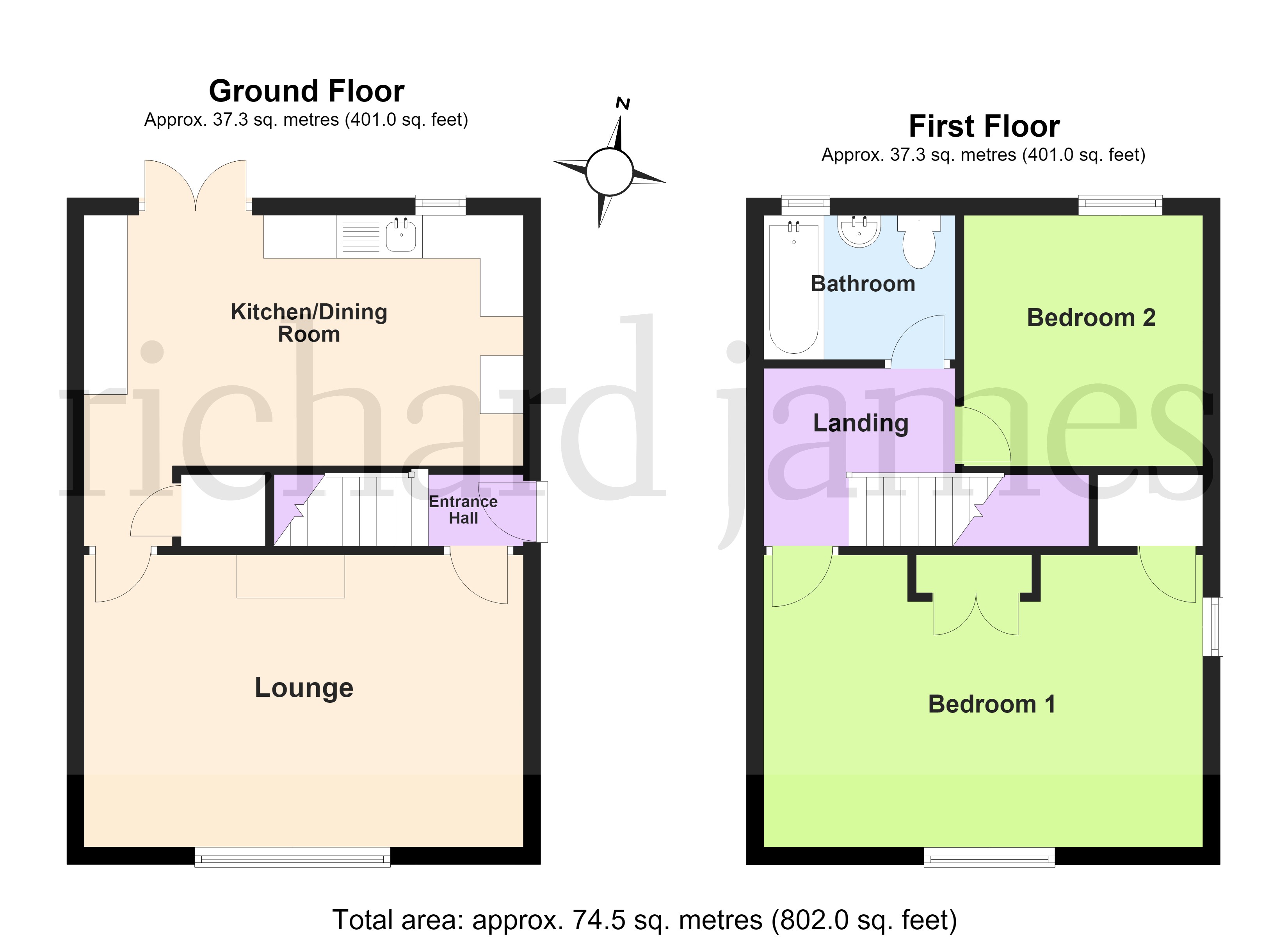 33, Grombold Avenue, Wellingborough floorplan