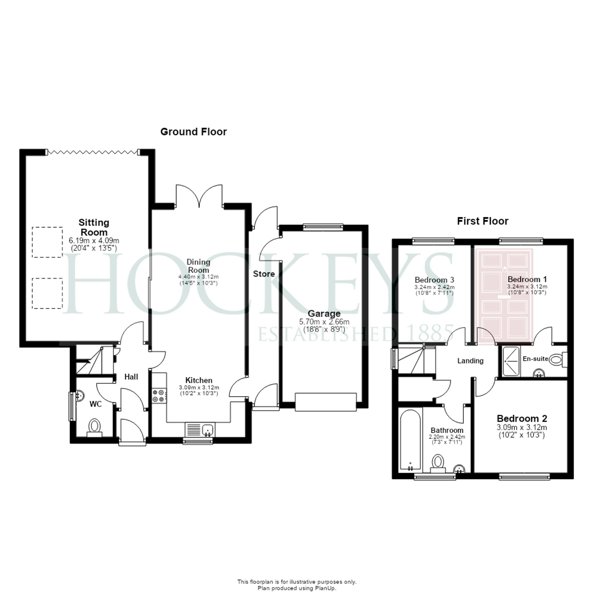 24 Robins Close, Ely floorplan