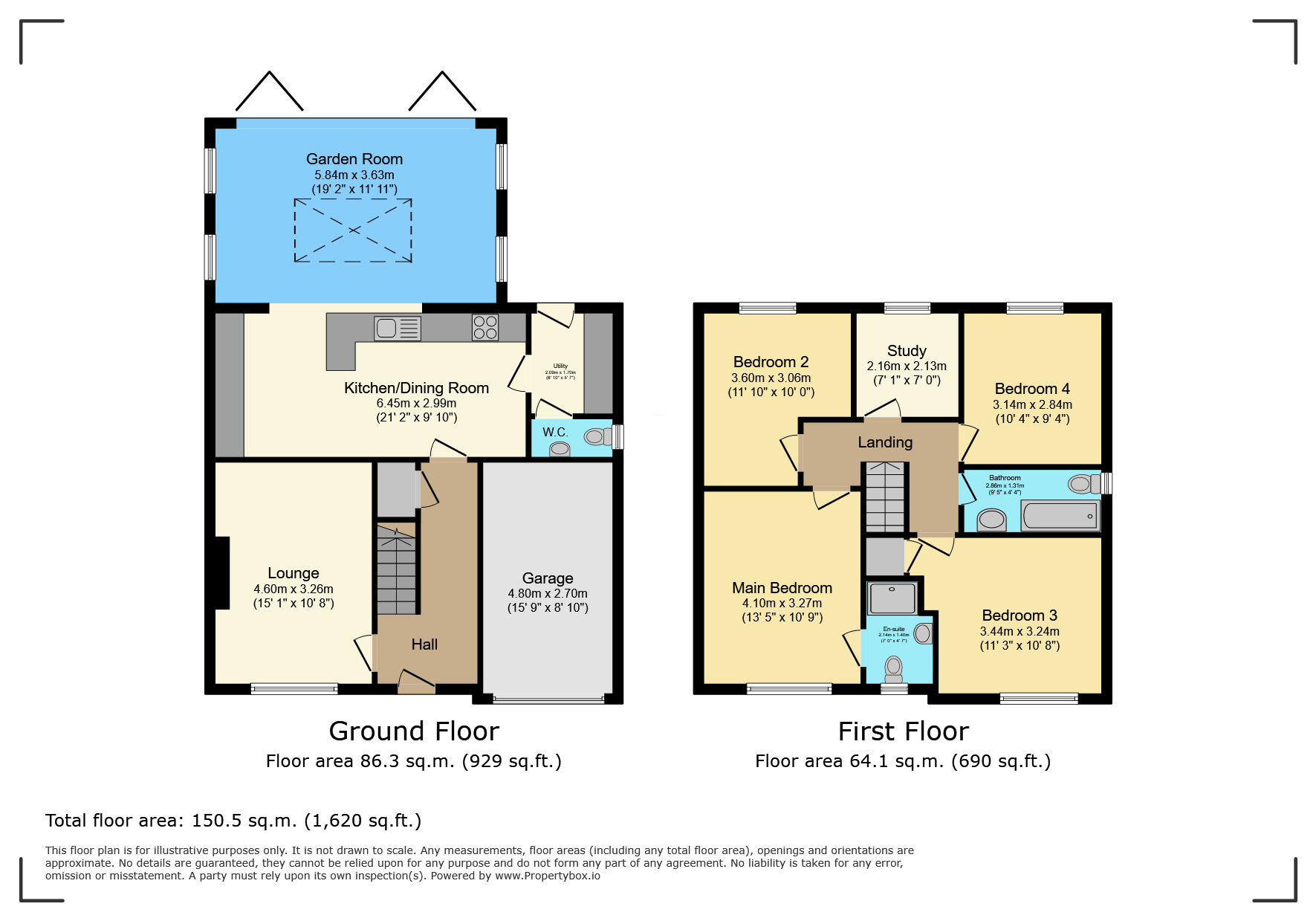 1, Temperley Way, Durham floorplan