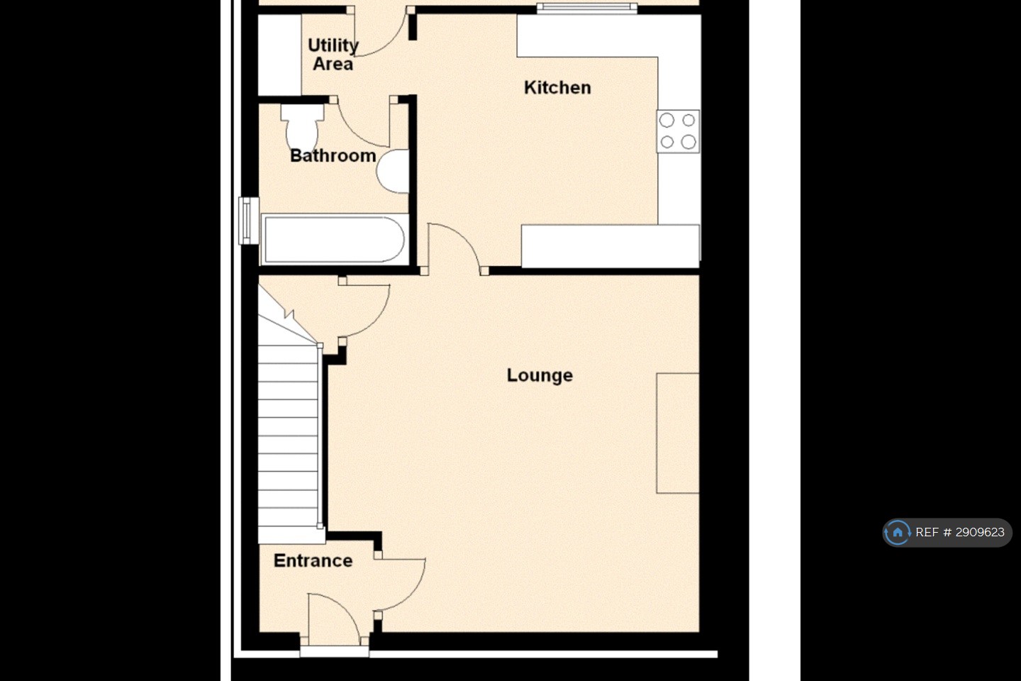 Number To Be Given From The Landlord, Cambridge Street Spondon, Derby floorplan
