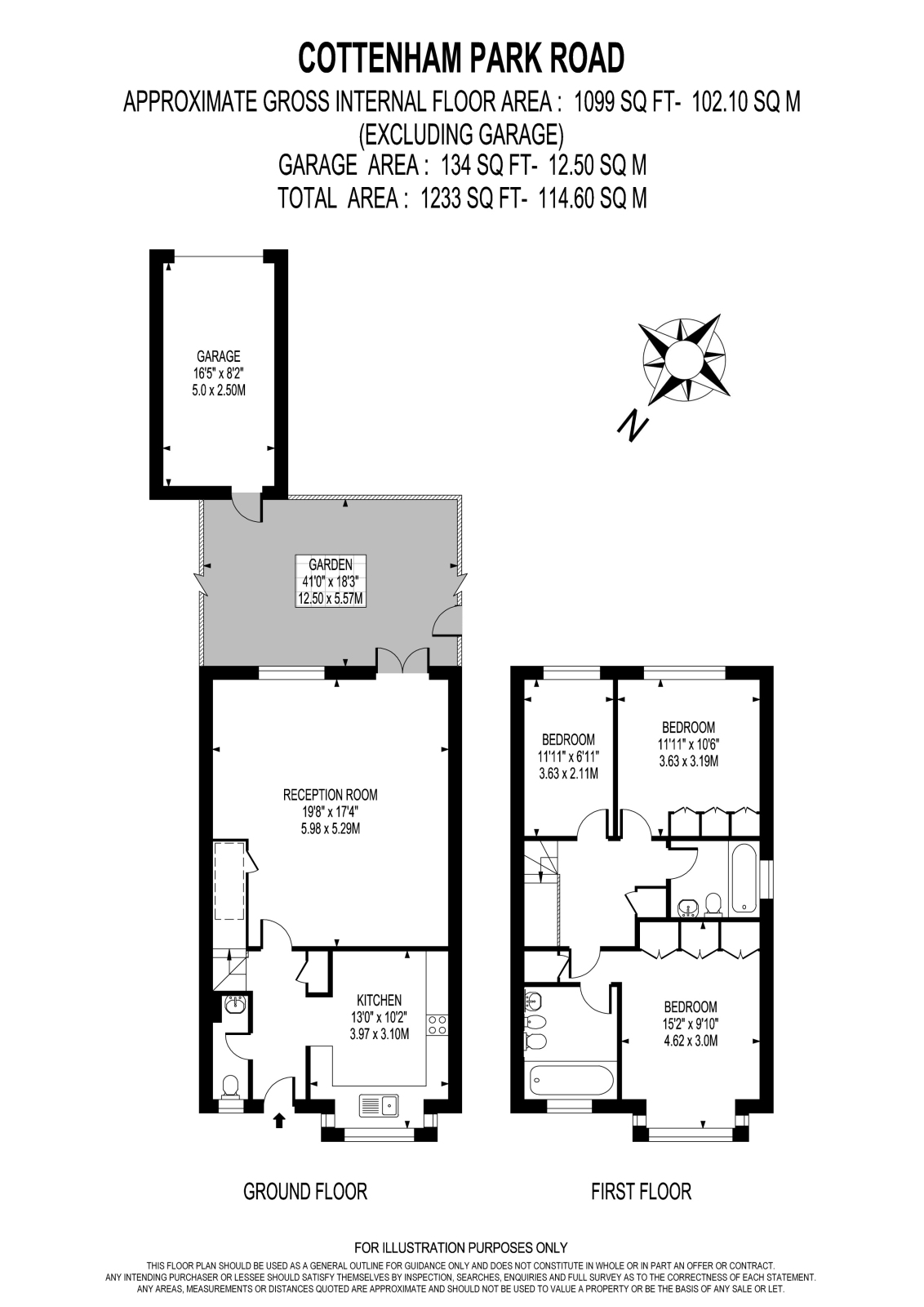 179, Cottenham Park Road, West Wimbledon floorplan
