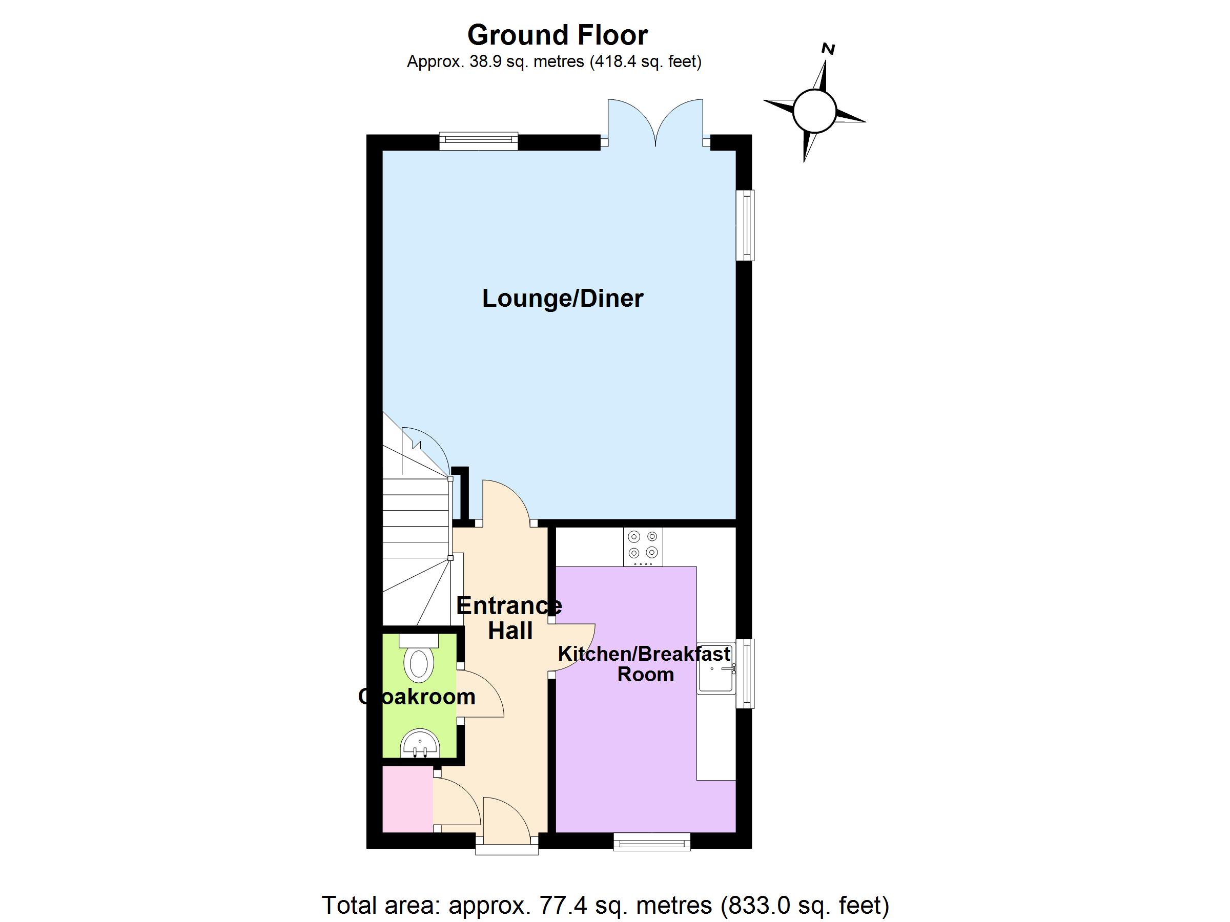 3 Bedrooms Semi-detached house for sale in Craddock Court, East Street, Irchester, Wellingborough NN29