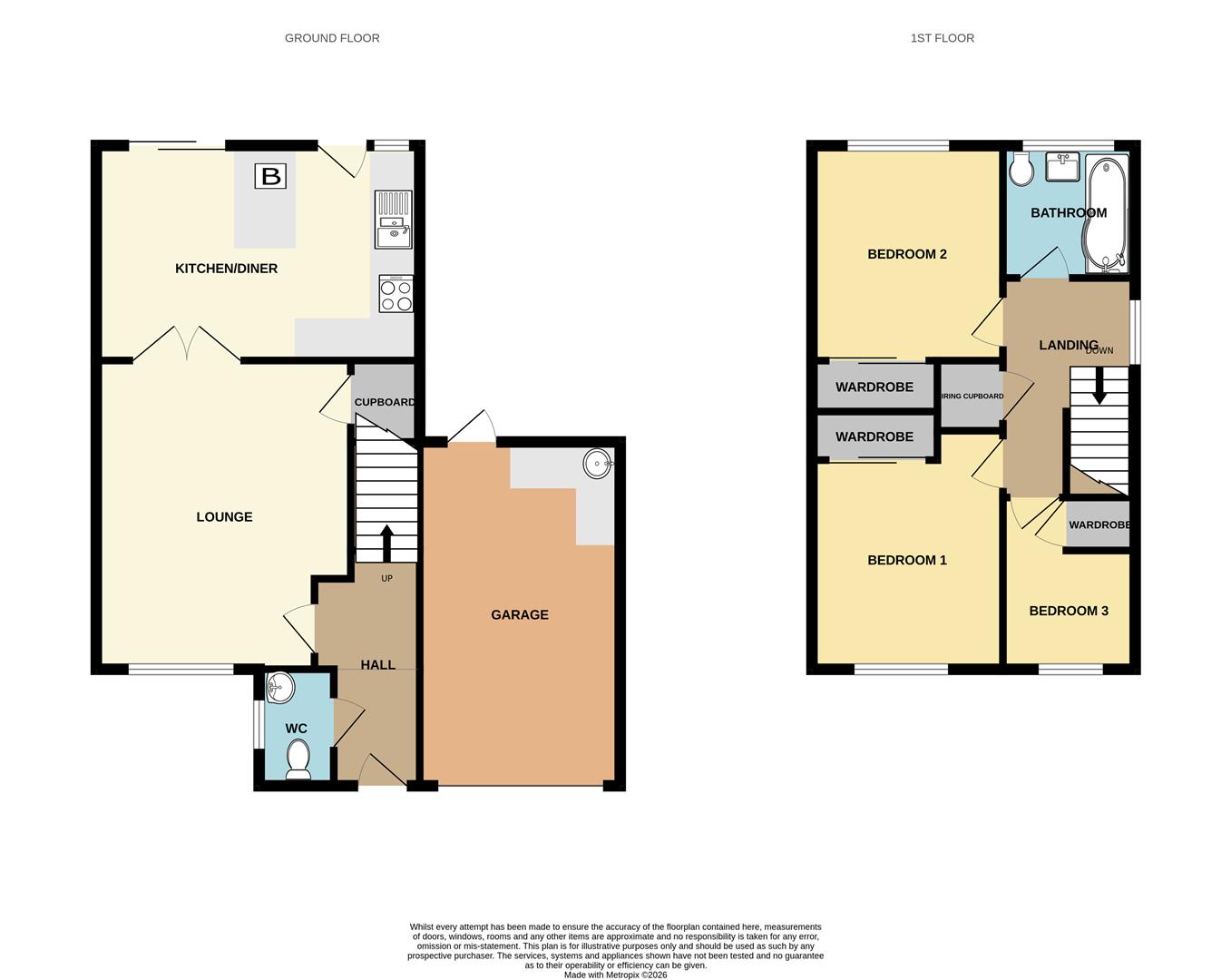 27, Mitre Close, Tavistock floorplan