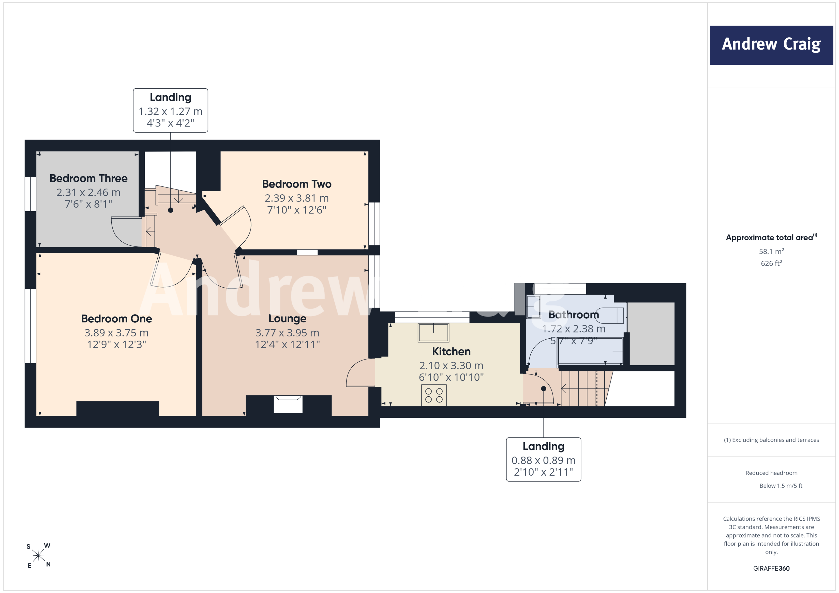 32 Burnham Street, South Shields floorplan