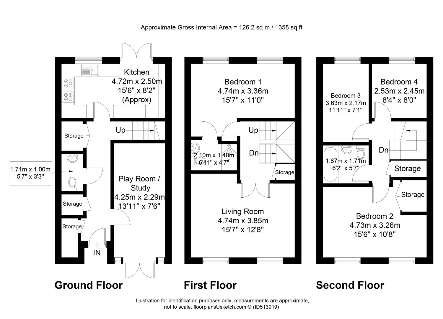 4 Bedrooms  for sale in Seacole Close, Blackburn, Lancashire BB1