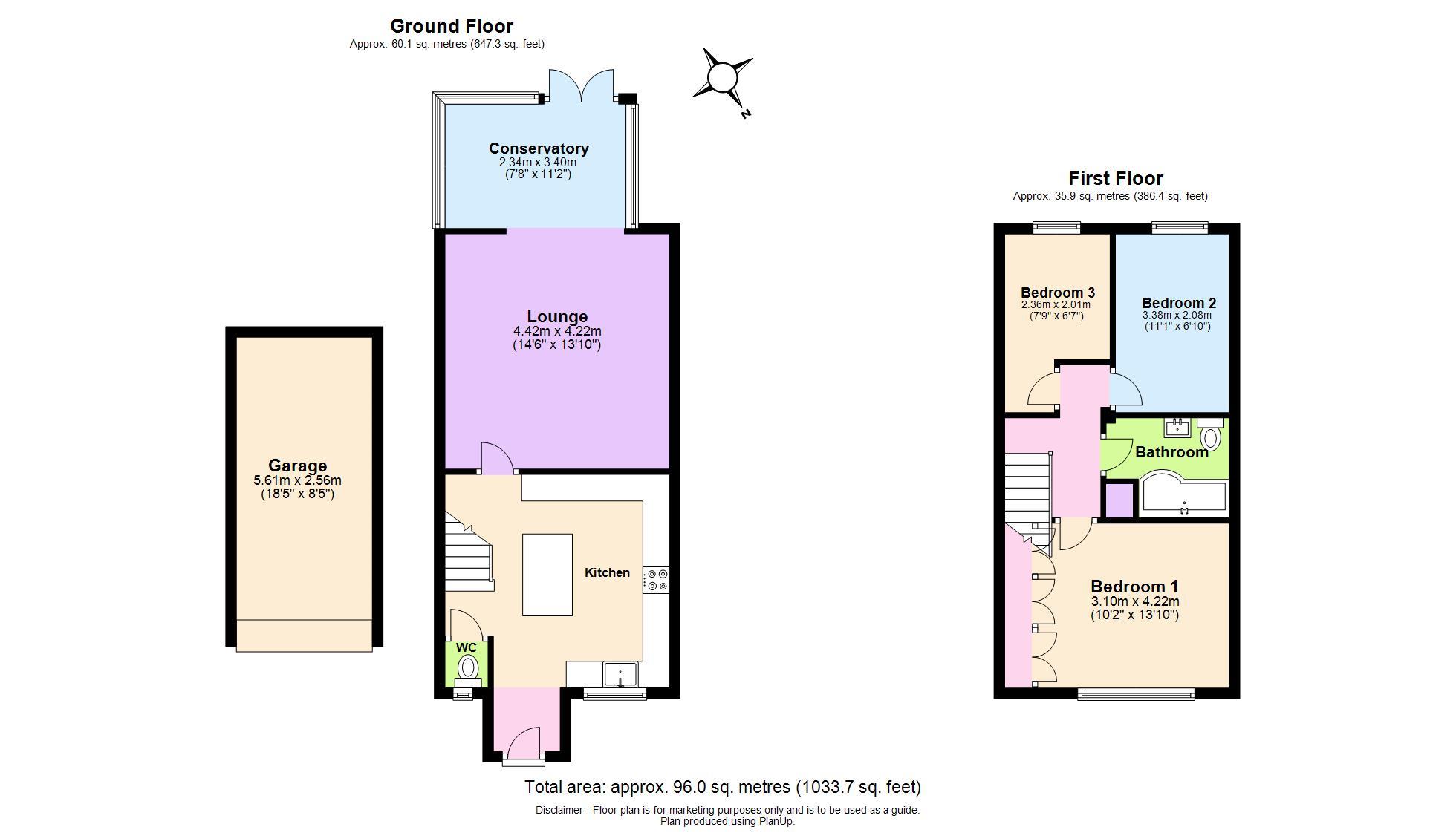 44, Charlesworth Close, Hemel Hempstead floorplan