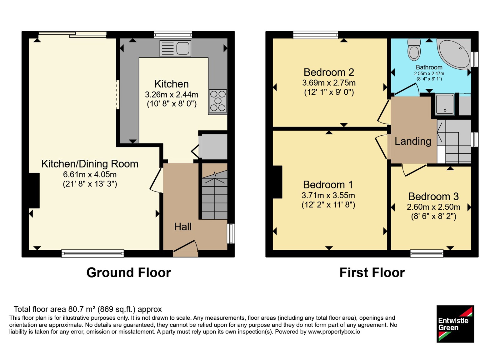 Wensleydale Avenue, Lancashire floorplan