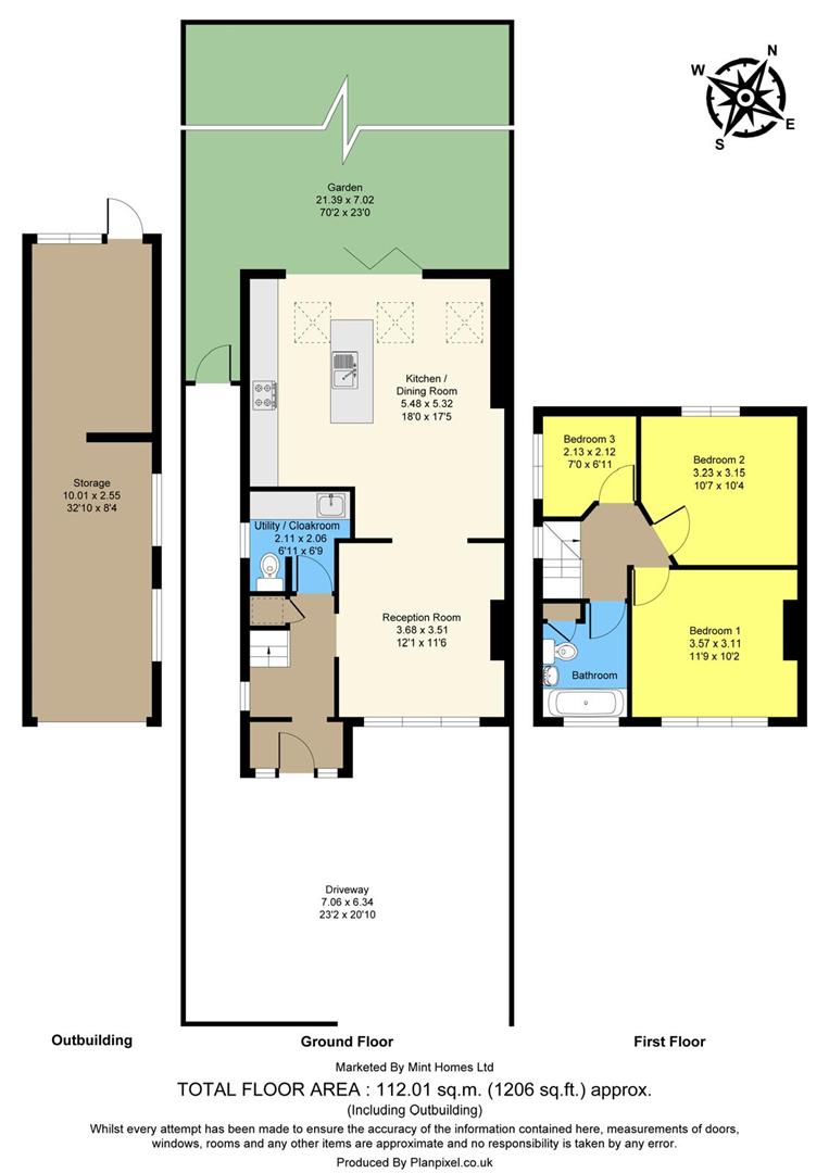 9, Holly Avenue, Addlestone floorplan