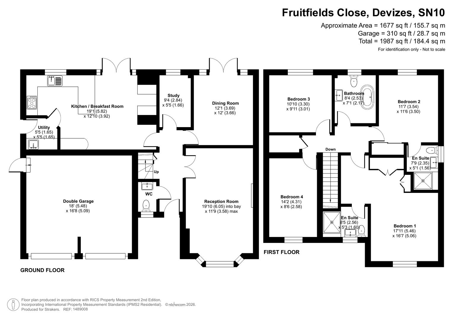 82, Fruitfields Close, Devizes floorplan