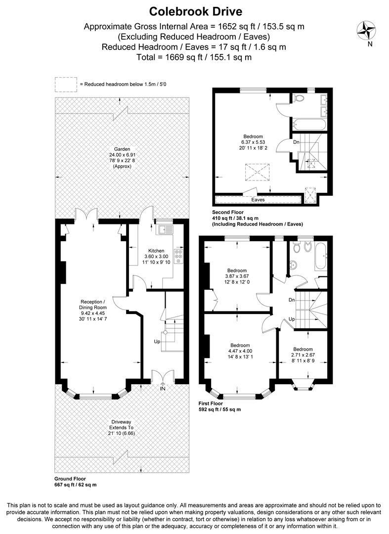 32, Colebrooke Drive, London floorplan