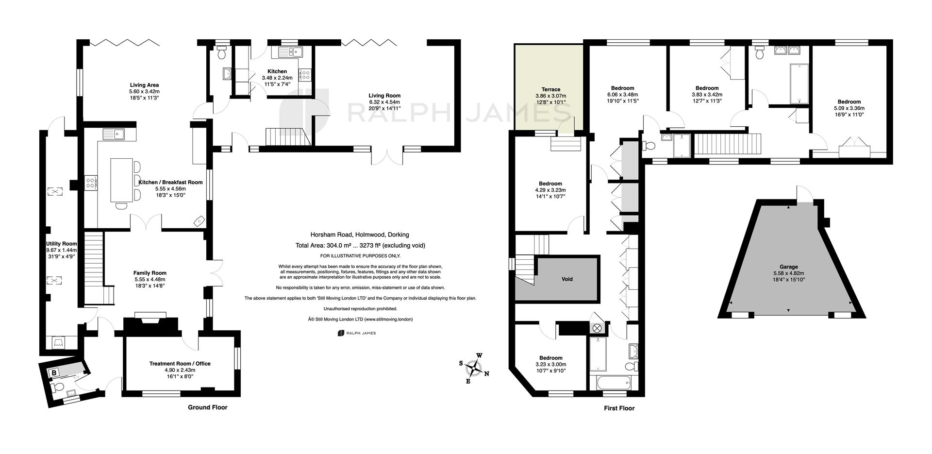 Oak Tree House, Horsham Road, Dorking floorplan