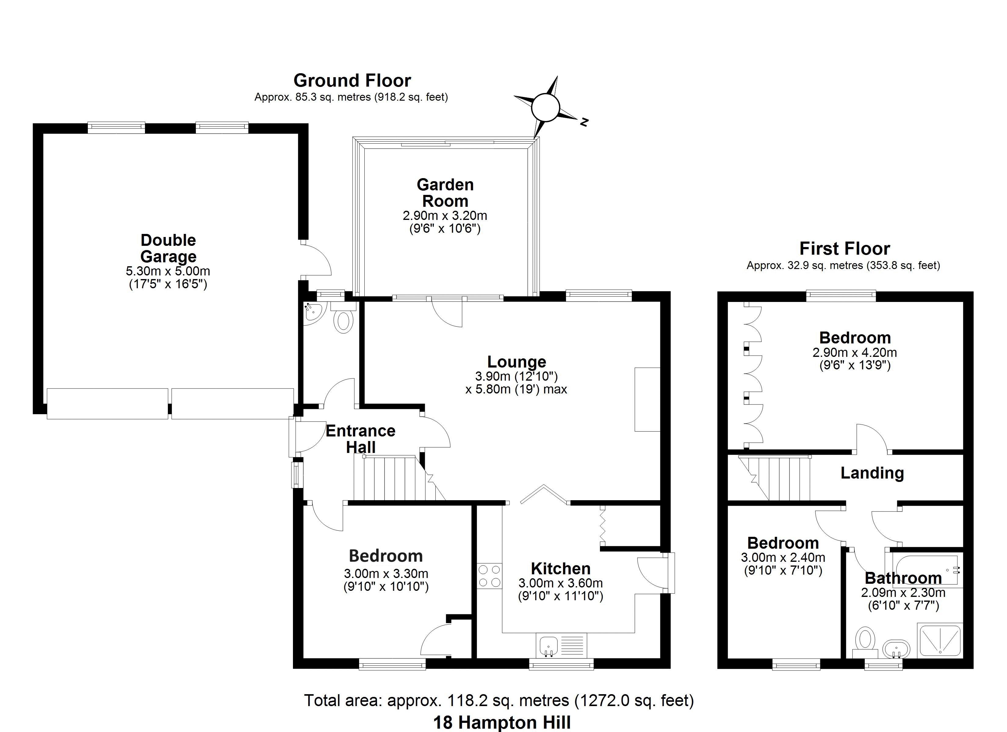 Hampton Hill, Wellington, Telford TF1, 3 bedroom detached bungalow for