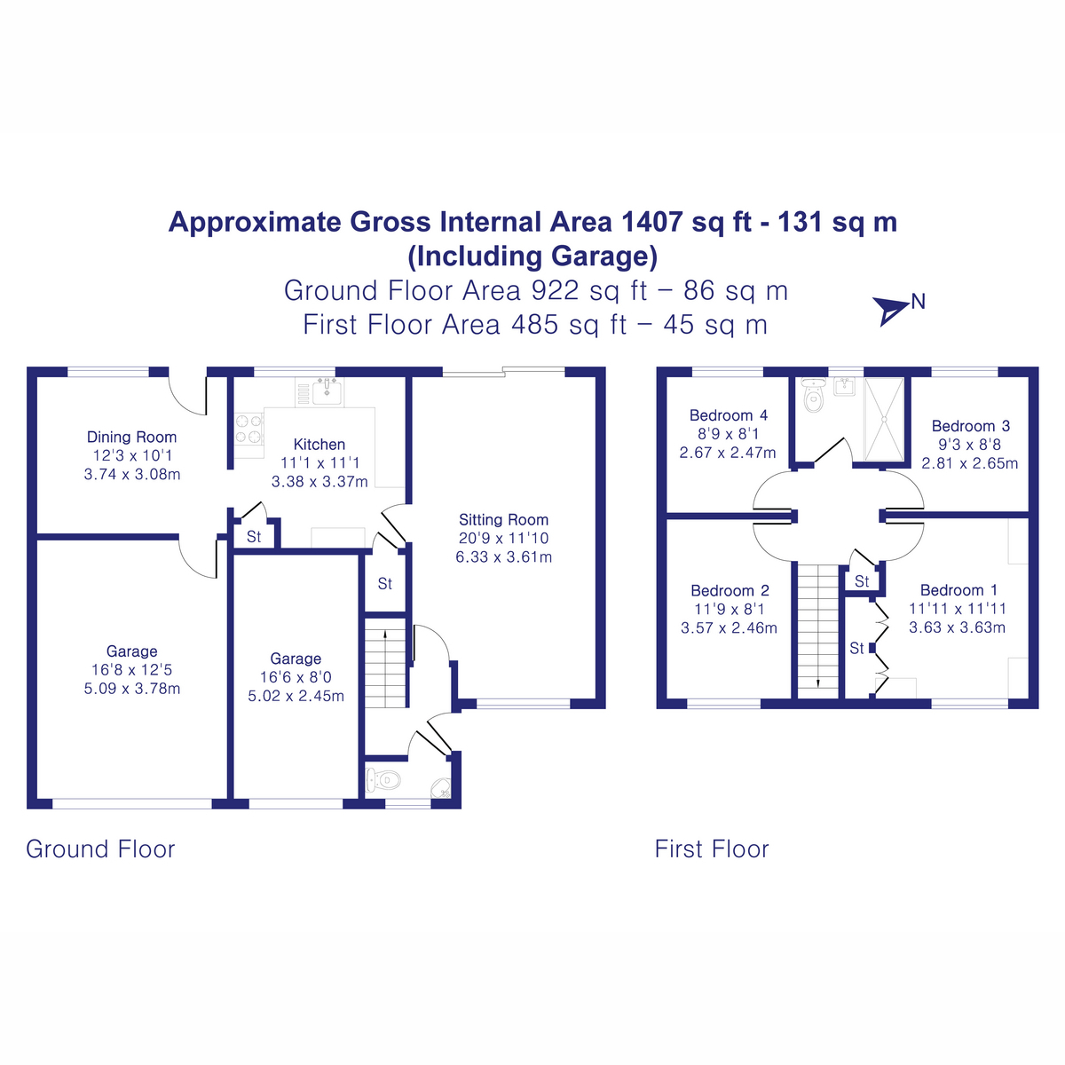 28, Shaw Close, Bicester floorplan