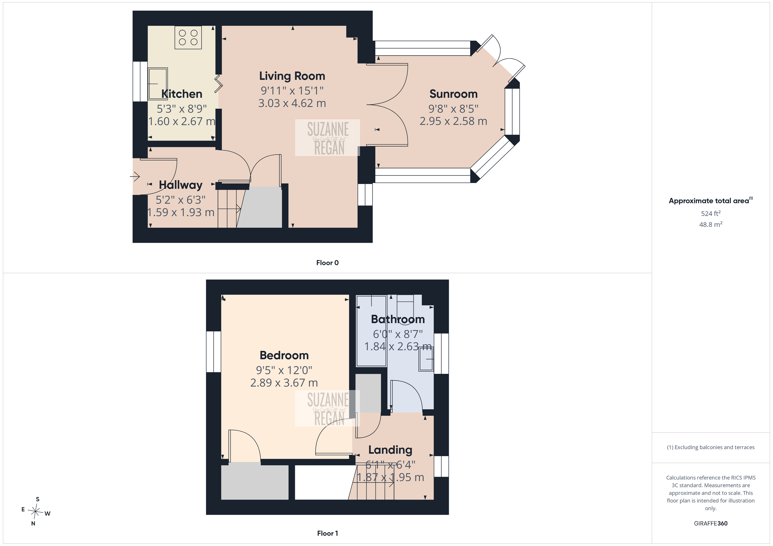 102 Northumberland Road, Coventry floorplan