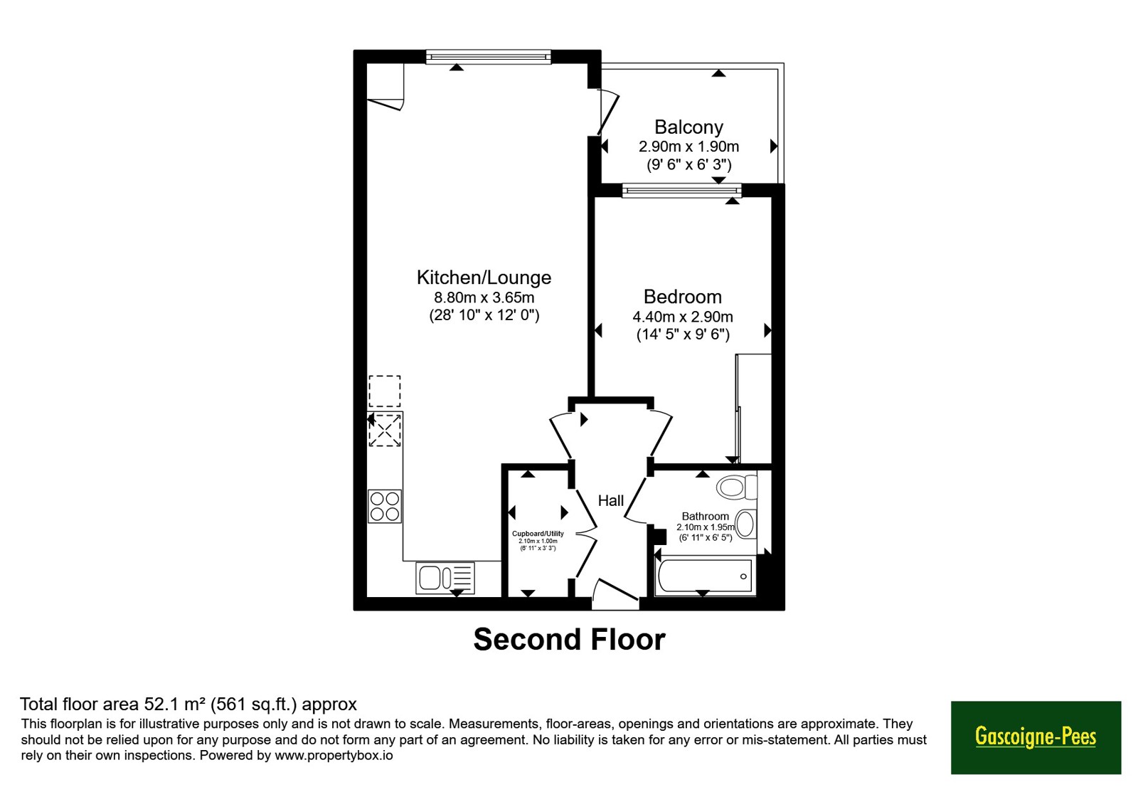 9 Trinity Place,, St. Ives Road, Berkshire floorplan