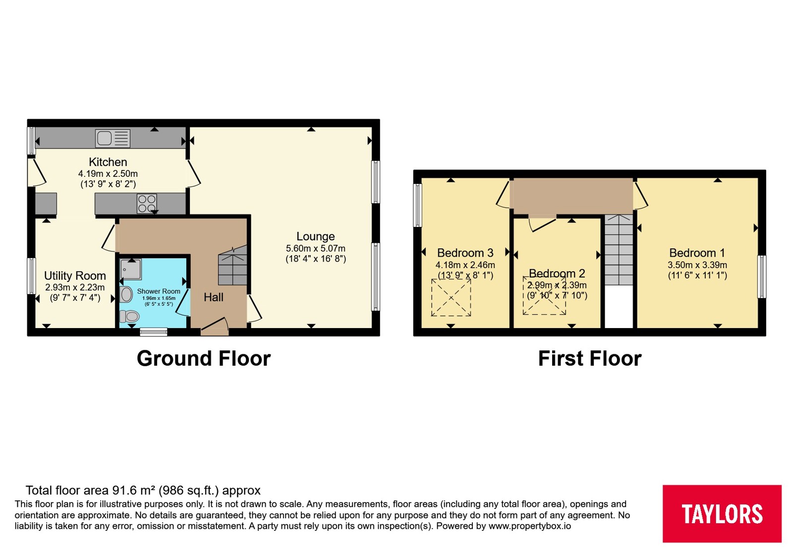 6, Cedar Way, Bristol floorplan