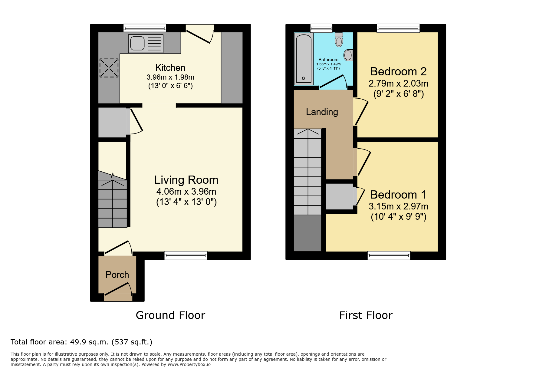 13, Walnut Way, Devon floorplan