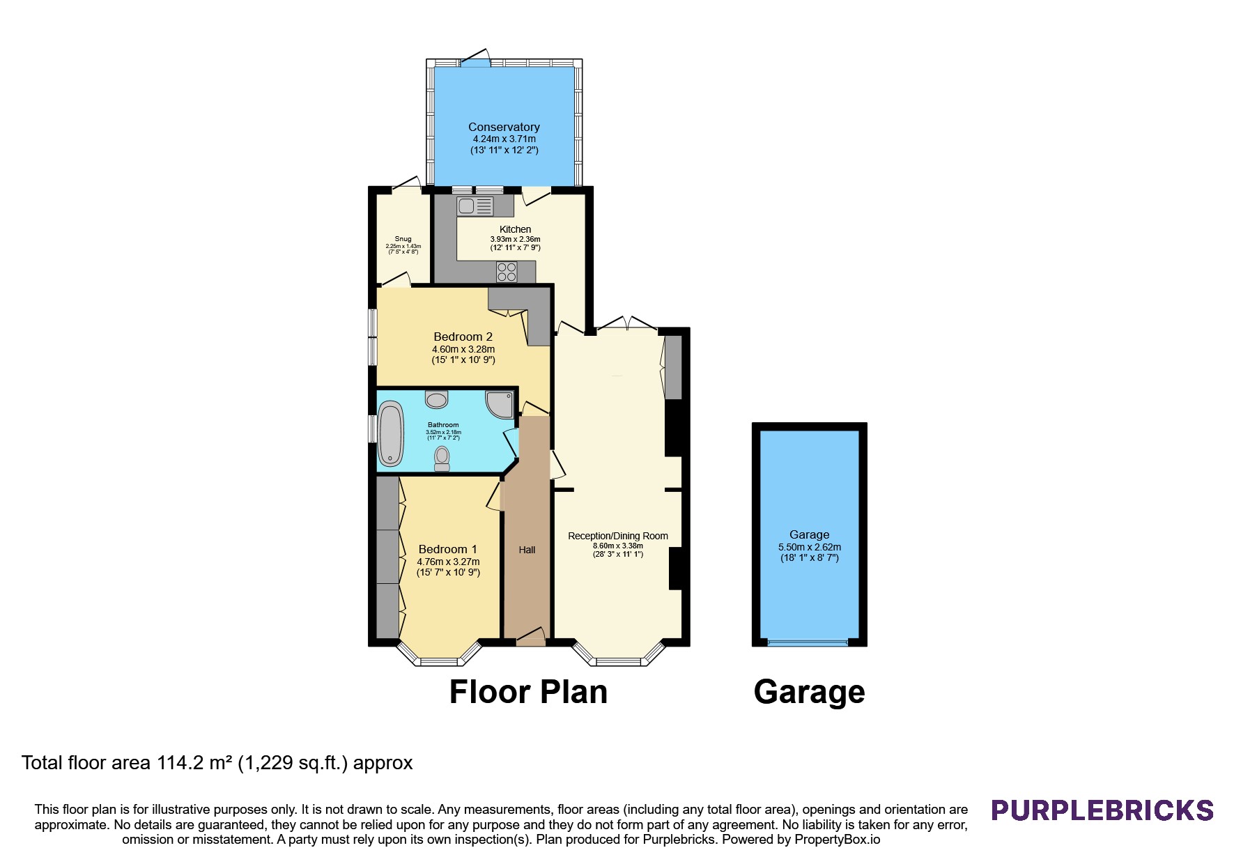 56, Swanfield Road, Waltham Cross floorplan