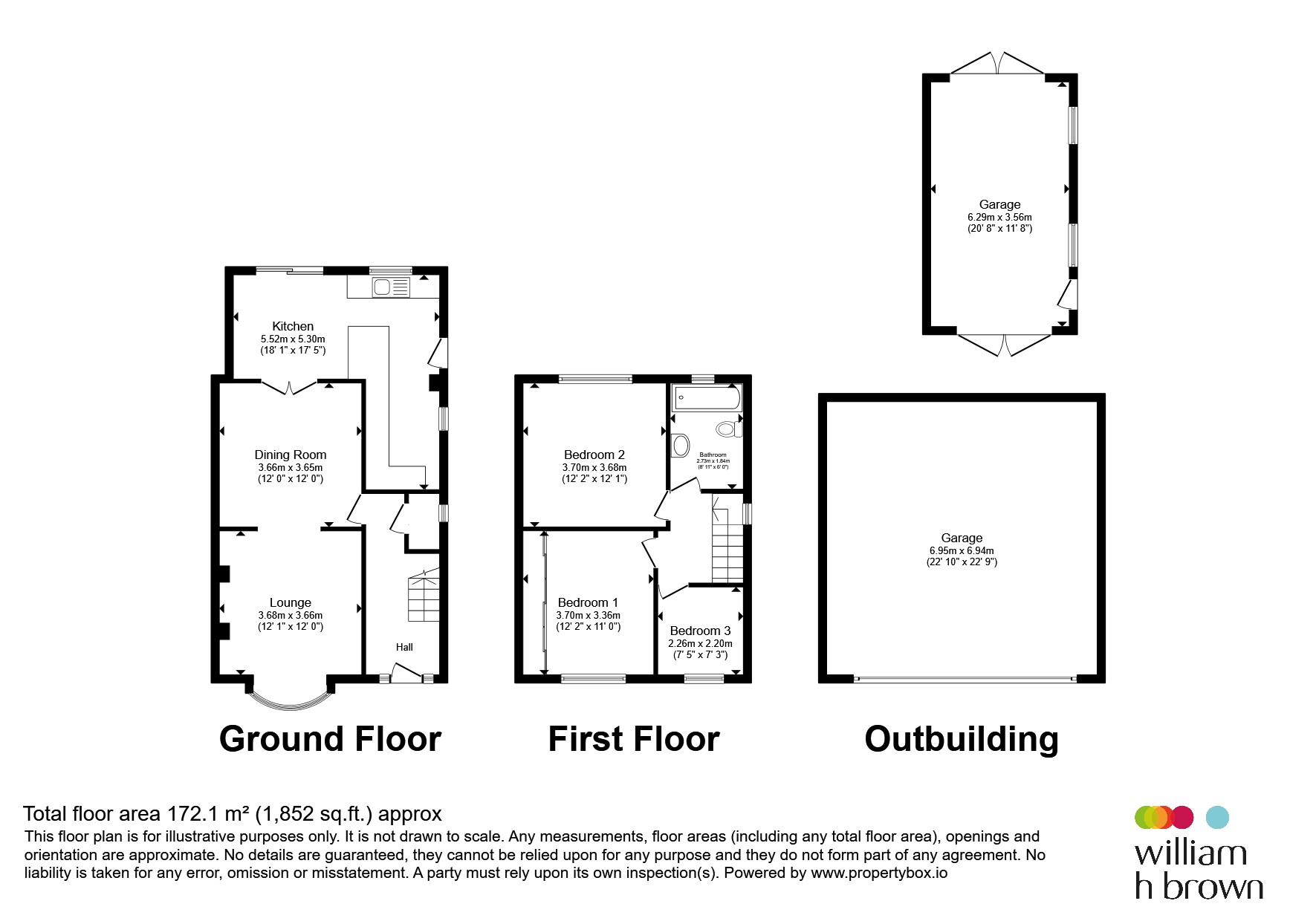 50, Cemetery Road, Mexborough floorplan