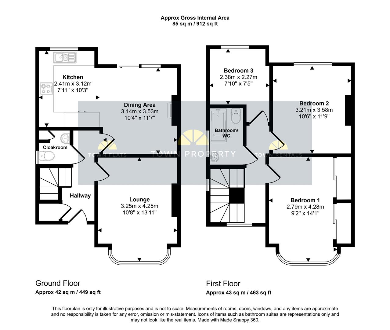 26, Cherry Garden Road, Eastbourne floorplan
