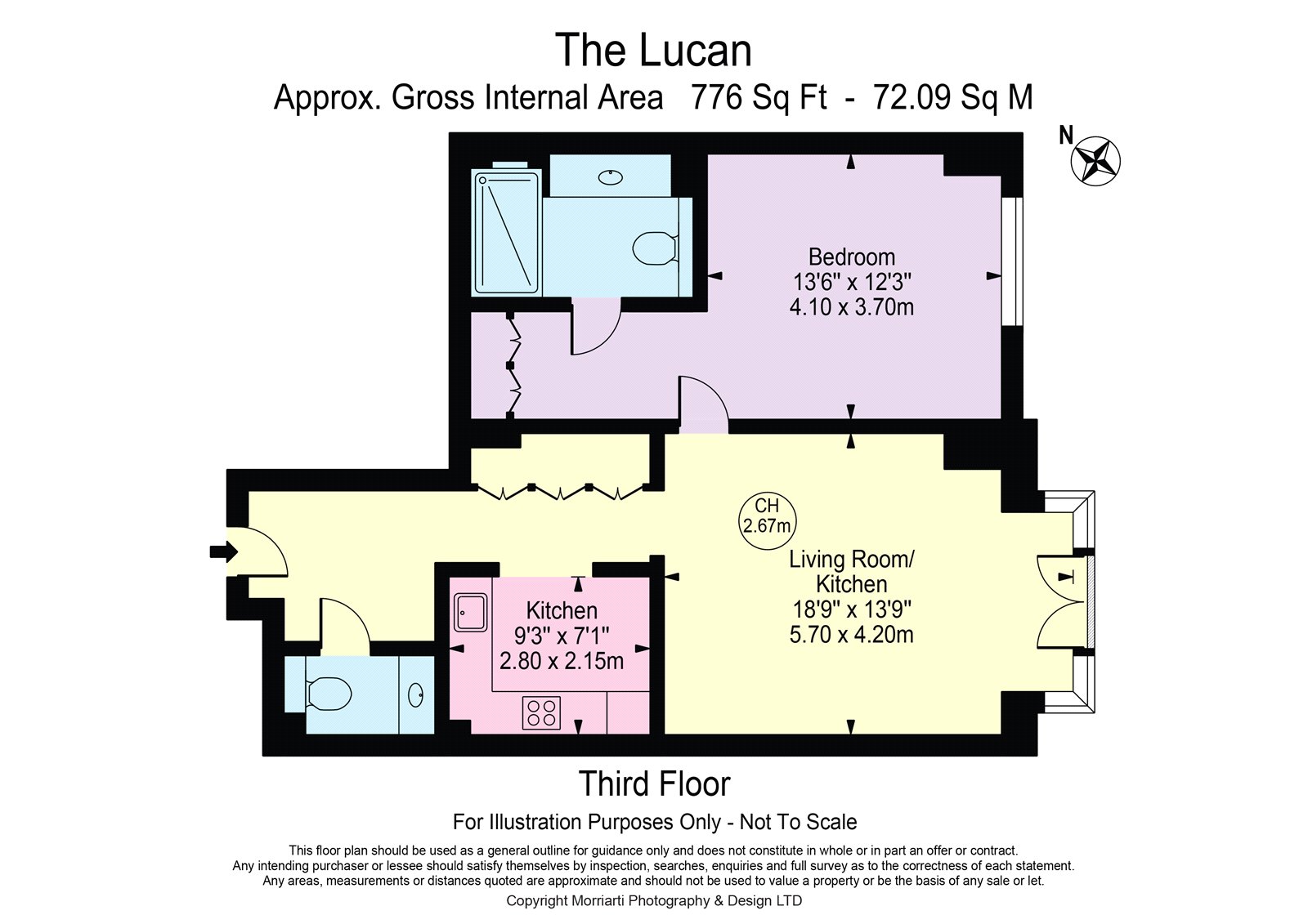 3.05 The Lucan, 2, Lucan Place, London floorplan