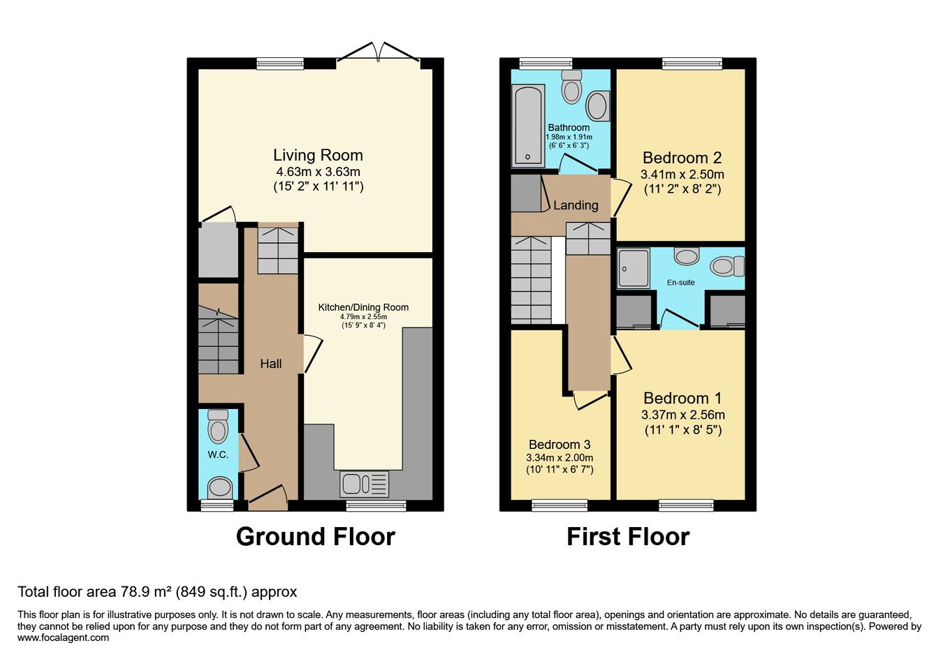 1, Ash Vale, Lifton floorplan