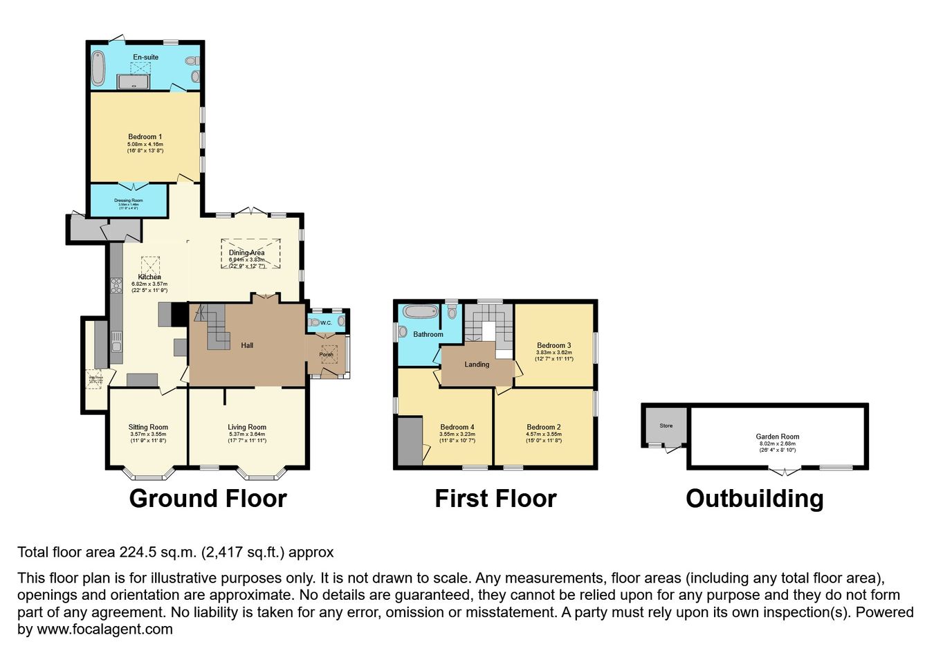 Greystone, Wetherby Road, Knaresborough floorplan