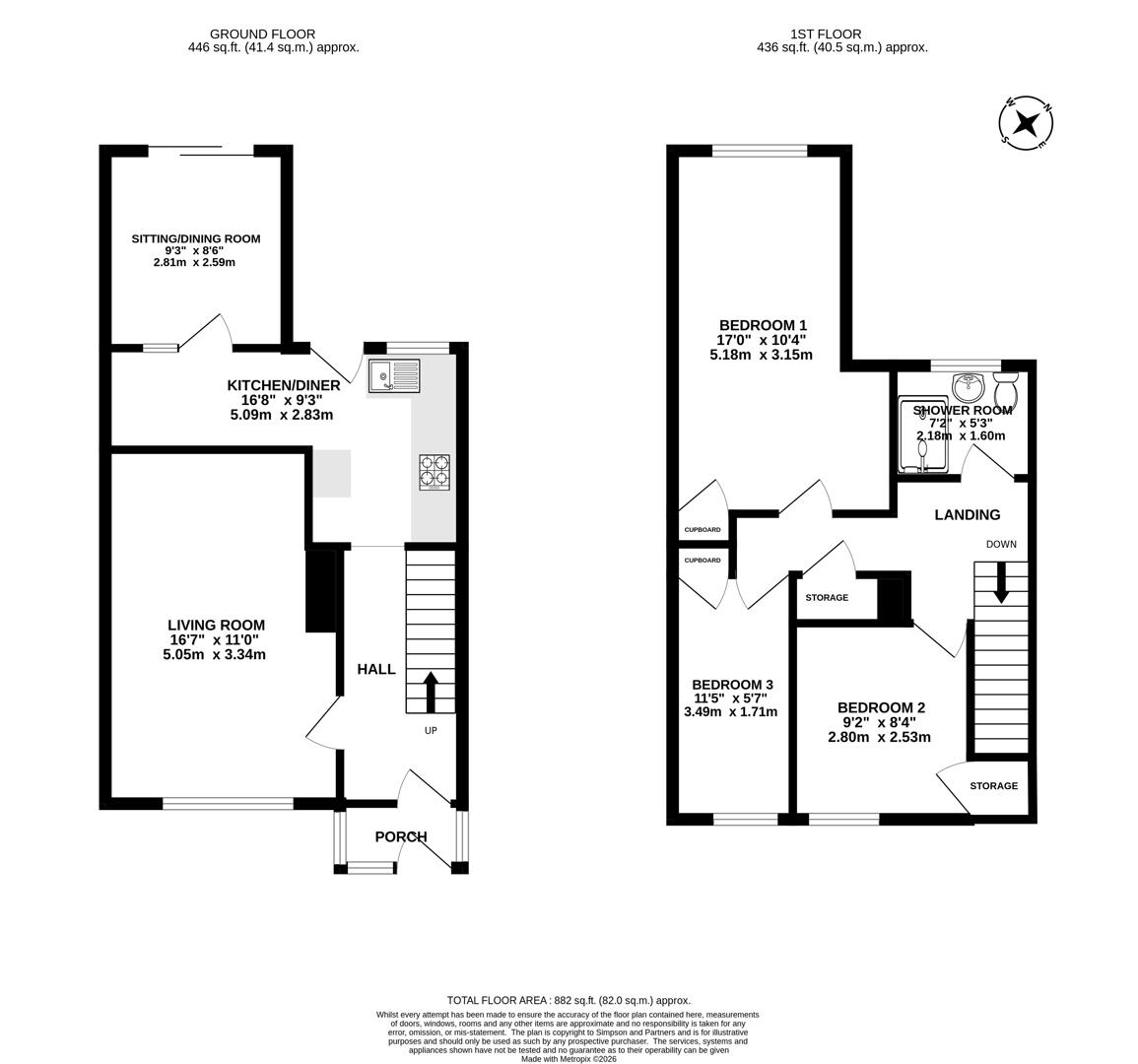 18, Newton Road, Stevenage floorplan