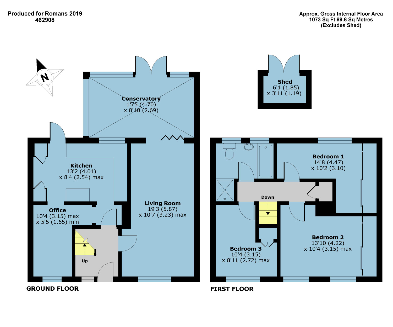 3 Bedrooms Terraced house for sale in Harcourt Road, Bracknell, Berkshire RG12