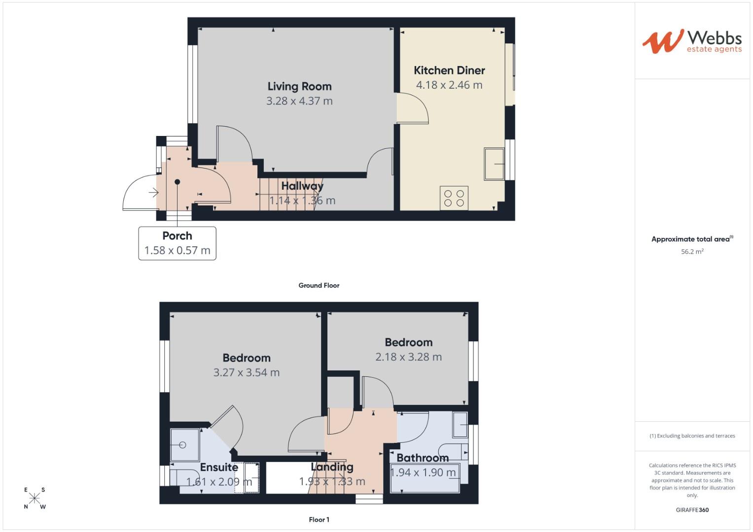 27, Clayhanger Lane, Walsall floorplan