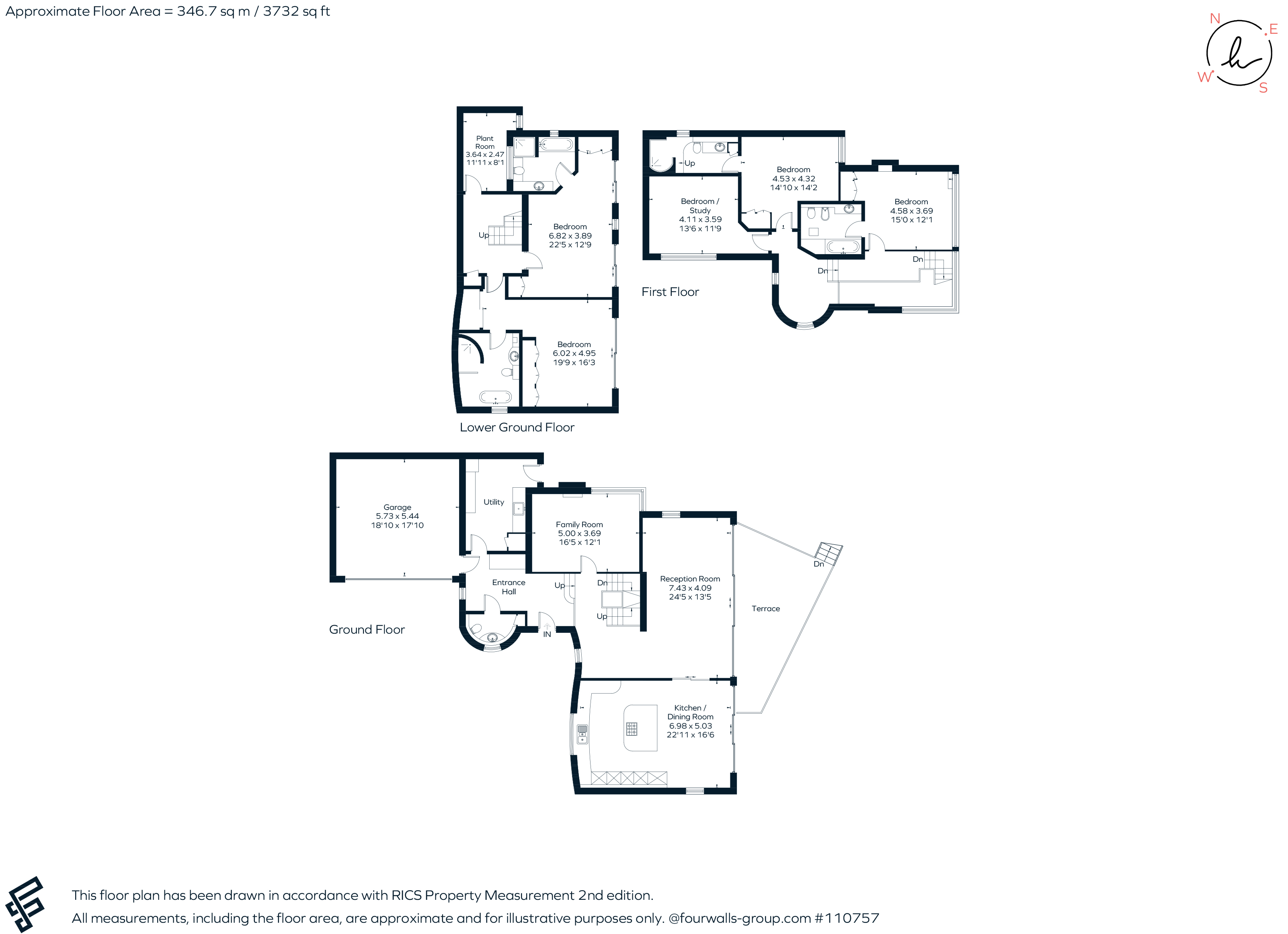 Stone House, Granville Road, Bath floorplan