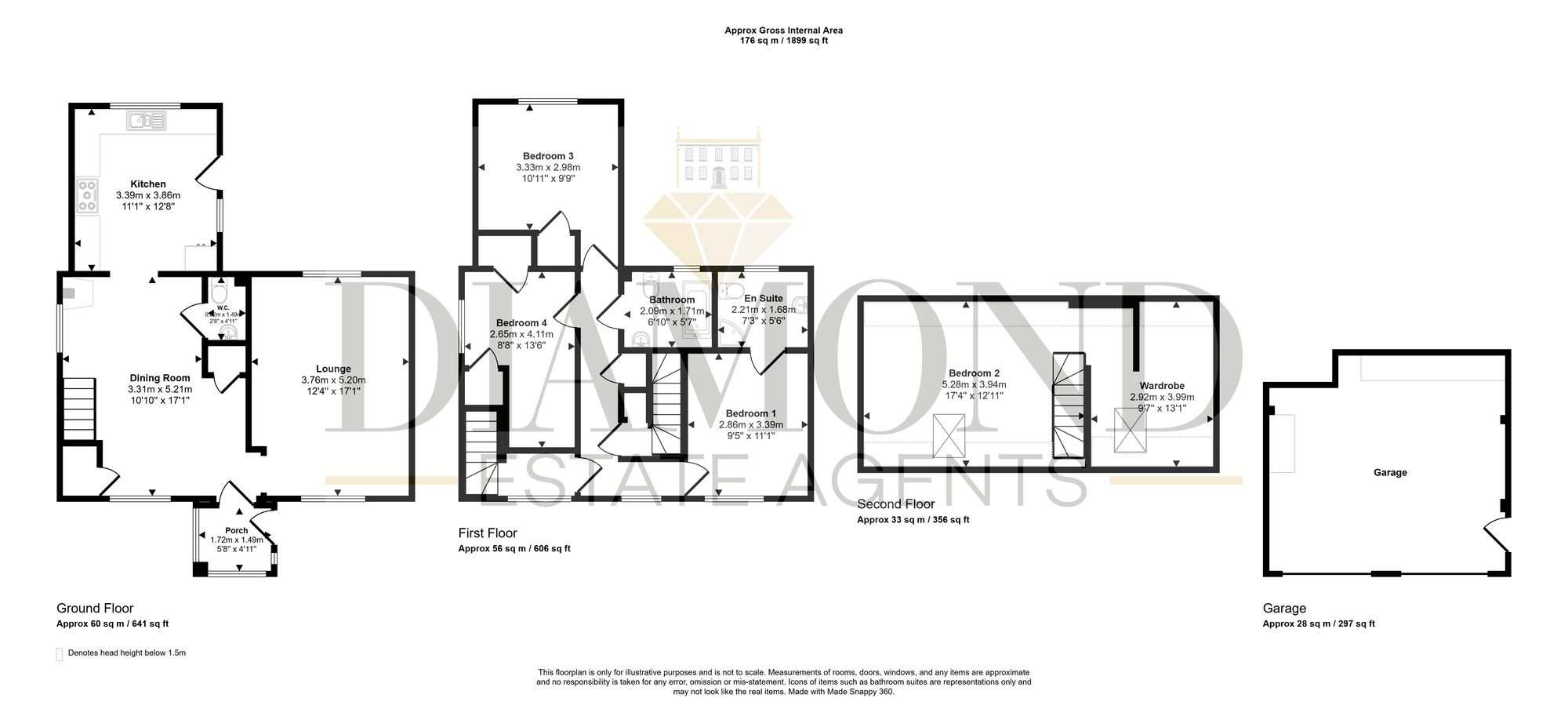 46 Orkney Mews, Tiverton floorplan