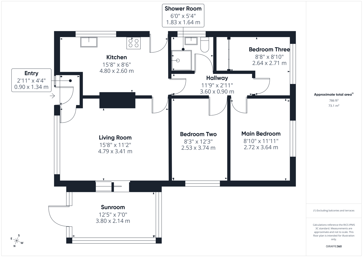 8, Valley Avenue, Pontefract floorplan
