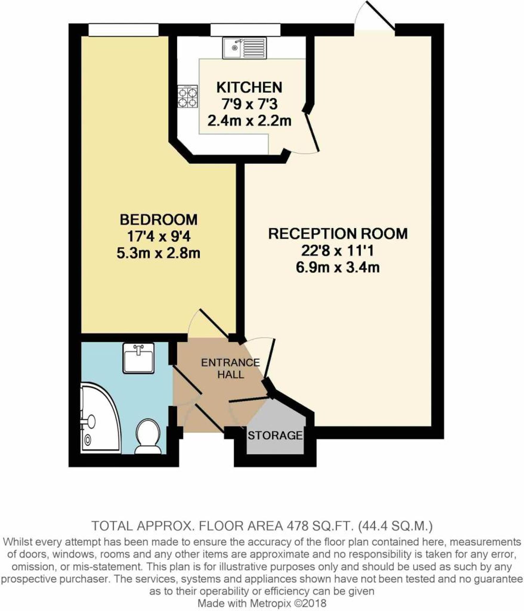 Apt 18, Sachs Lodge Asheldon Road, Torquay floorplan