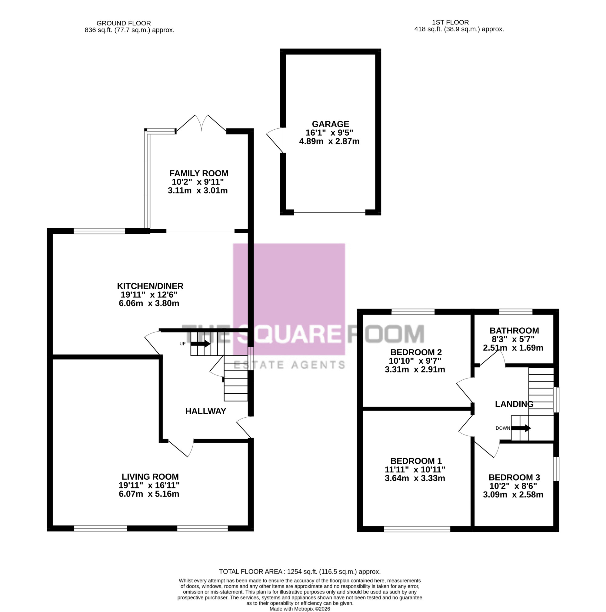 Dover Gardens, Poulton-Le-Fylde floorplan