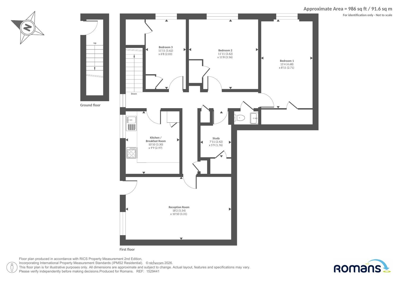 185, High Street, Slough floorplan