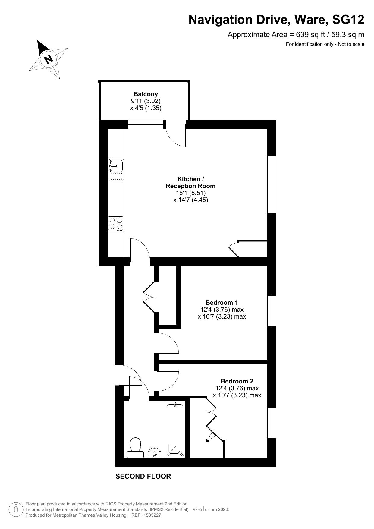 Navigation Drive, Ware floorplan
