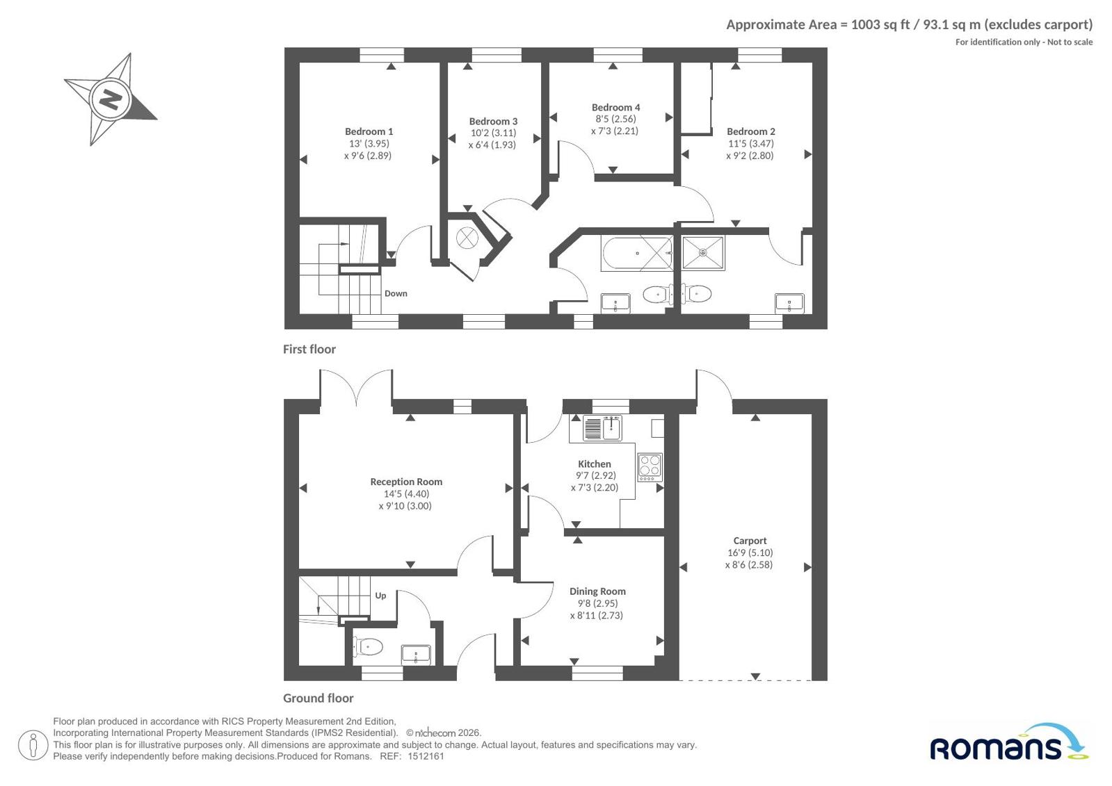 27, Fitwell Road, Swindon floorplan