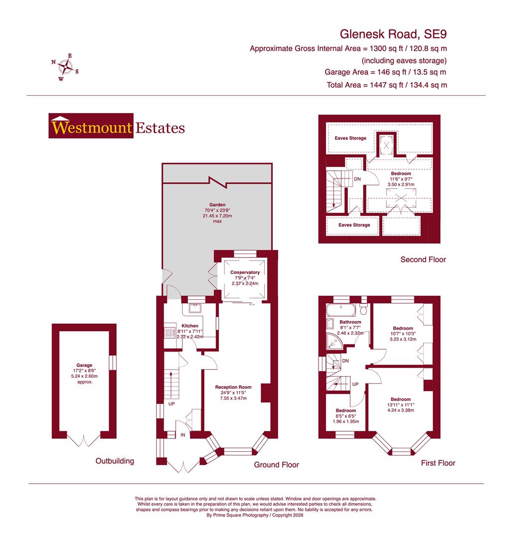 70, Glenesk Road, London floorplan