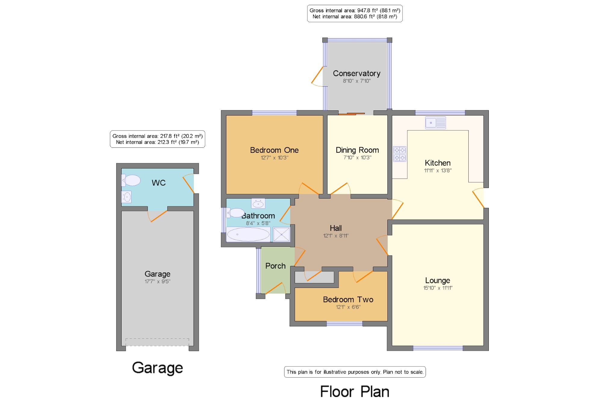 2 Bedrooms Bungalow for sale in Sarahs Fold, Stalmine, Poulton-Le-Fylde, Lancashire FY6