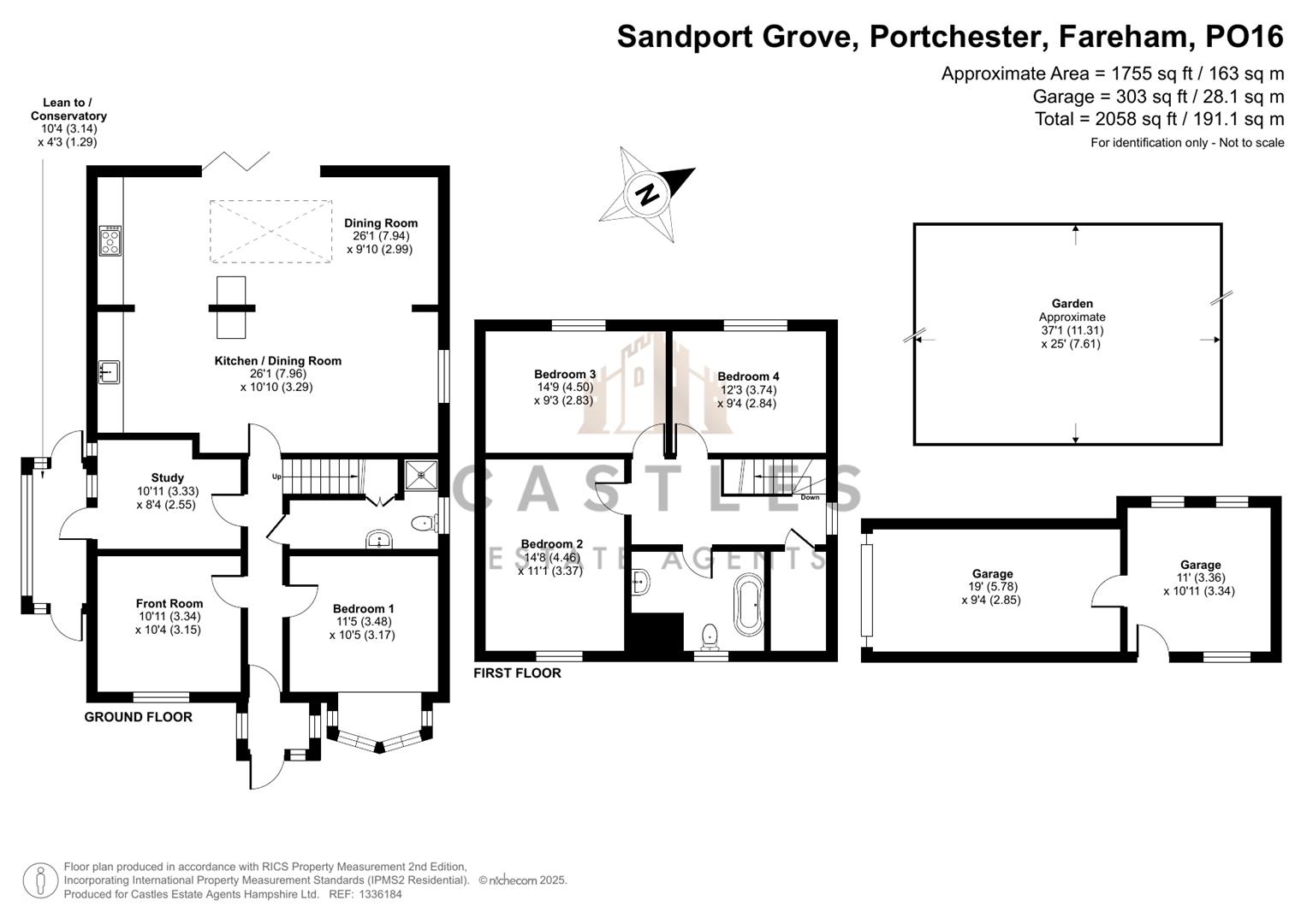 5, Sandport Grove, Fareham floorplan