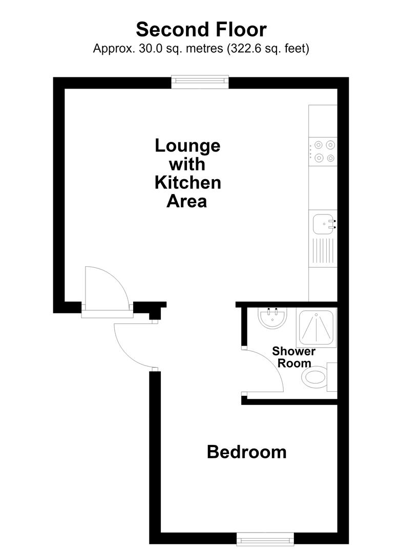 Flat 3 74, Jubilee Road, Weston-super-Mare floorplan