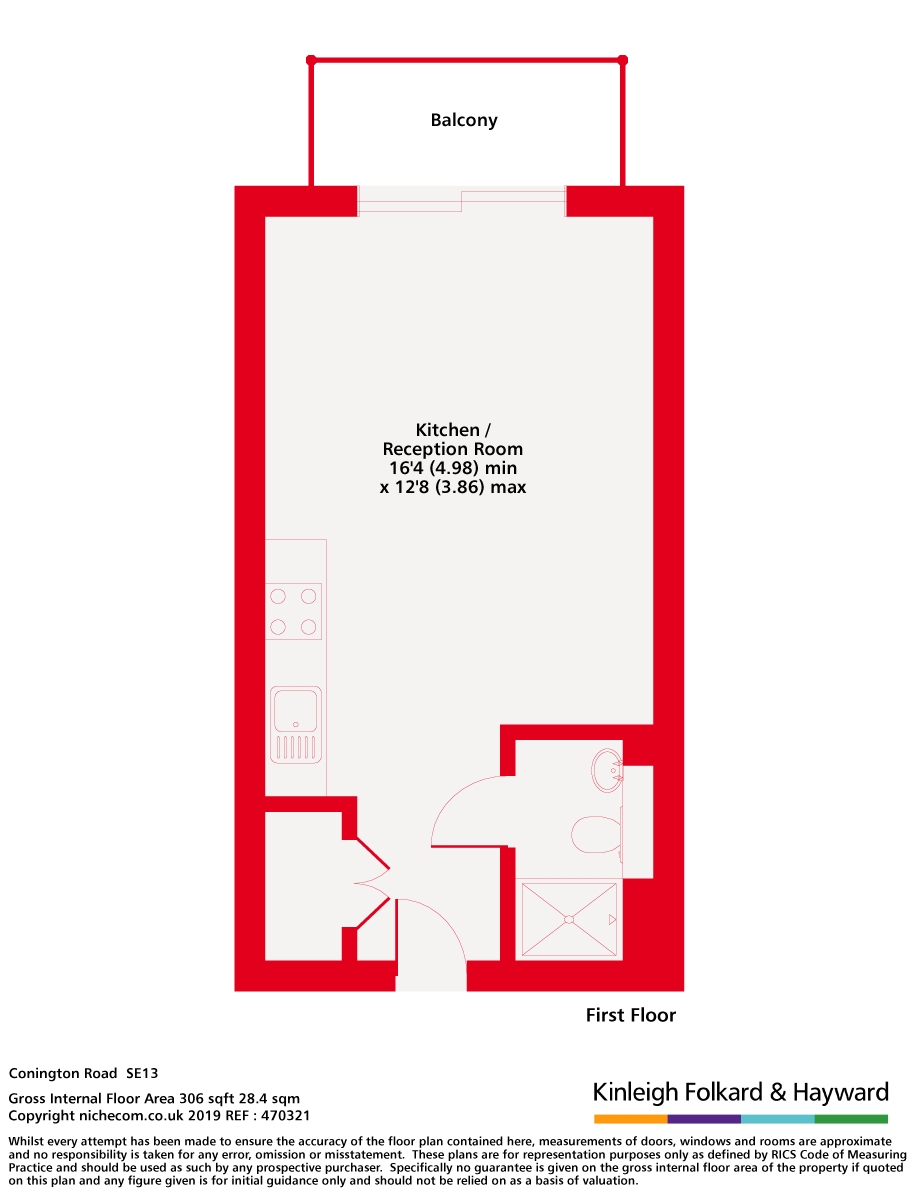 A306 Adana Building Silkworks,, Connington Road, London floorplan